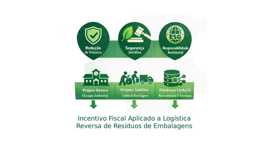 Incentivo Fiscal Aplicado a Logística Reversa de Resíduos de Embalagens