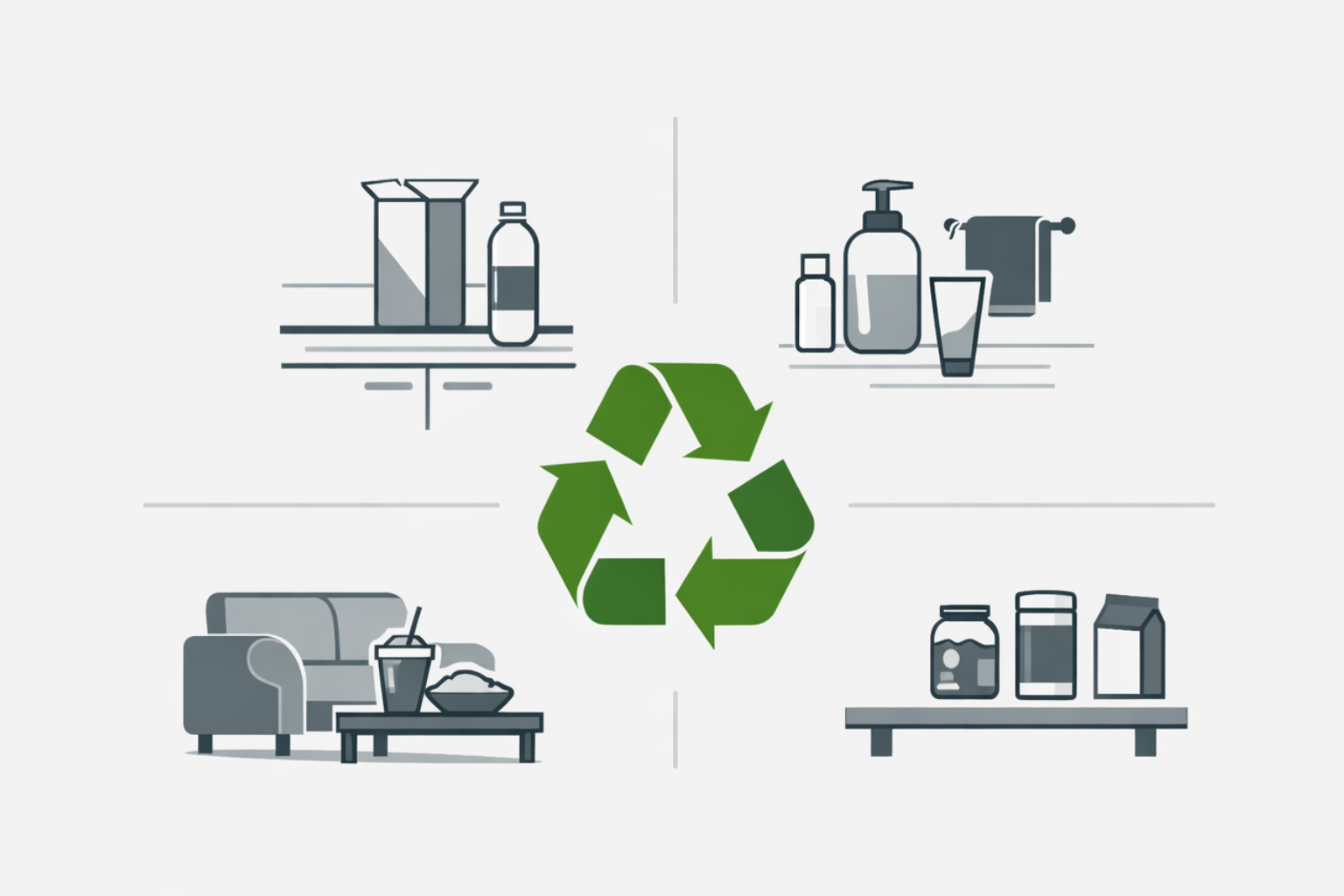 O Resíduo de Embalagens Começa em Casa — A Solução Também